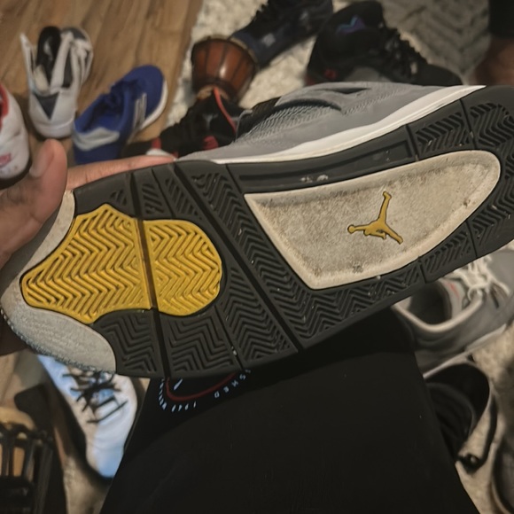 Air Jordan 4 Retro 'Cool Grey' 2004 used a little bit - Picture 5 of 9